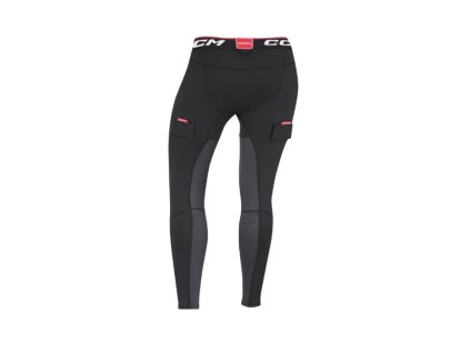 Dámské kalhoty se suspenzorem CCM Compression Pant Jill SR (Barva Černá, Velikost L, Varianta Senior)