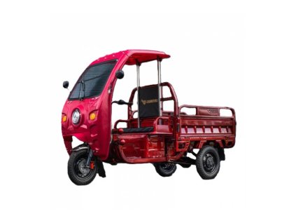 pracovni trikolka riksa cargo lr g1 s kabinou 60v 20ah 1000w elektricka nakladni trikolka