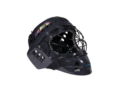 SALMING Phoenix Elite Helmet Black Shiny
