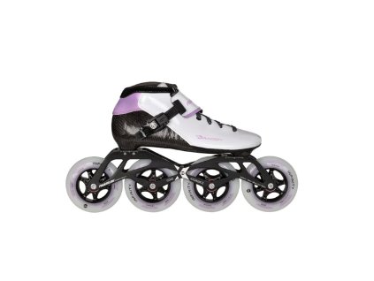 Kolečkové brusle Powerslide Dragon White 100 (Velikost koleček 100mm, Velikost 40)