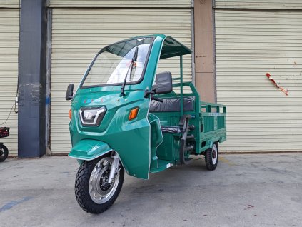 Pracovní tříkolka rikša CARGO KUTIL KABINA  (72V, 58Ah - až 3000W) BEZ ŘIDIČSKÉHO PRŮKAZU