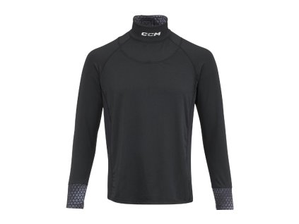 Triko s nákrčníkem CCM Neck Protector Top SR (Velikost XXL, Varianta Senior)