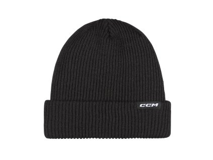 Čepice CCM Team Cuffed Beanie SR (Barva Černá, Varianta Senior)