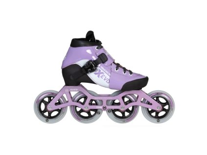 Dětské kolečkové brusle Powerslide XXX Adjustable EVO Levander/White (Velikost koleček 90mm, Velikost 31-34)