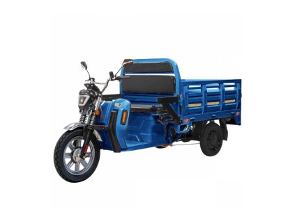 Pracovní tříkolka Rikša Cargo Sunway E-DSL150 - 2026 (72V, 45Ah - až 2800W) - elektrická nákladní tříkolka (Barva Modrá)