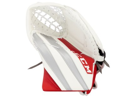 Lapačka CCM Eflex 5 SR (Barva Bílá, Gard lapačky V levé ruce, Varianta Senior)