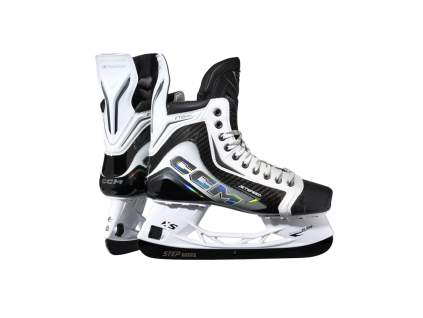 Brusle CCM JetSpeed FT8 Pro White INT (Šířka R, Velikost 6.0 (40.5), Varianta Intermediate)