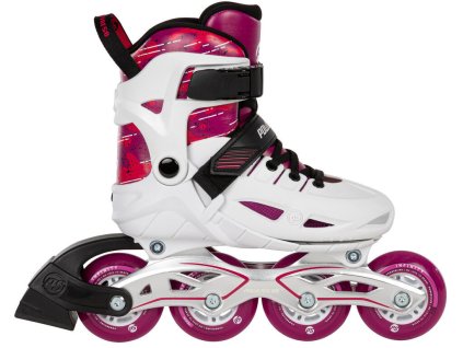 Dětské kolečkové brusle Powerslide Phuzion Universe 4W Pink (Velikost koleček 70mm, Velikost 37-40)