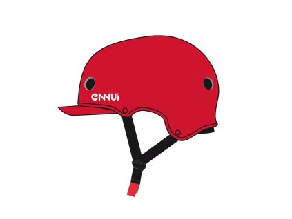 Helma Ennui Elite Red (Barva Červená, Velikost 55-59cm)