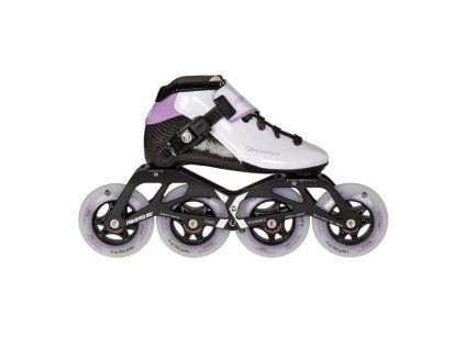 Dětské kolečkové brusle Powerslide Dragon White 84 (Velikost koleček 84mm, Velikost 28)