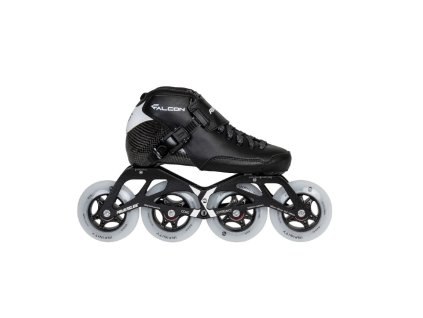 Dětské kolečkové brusle Powerslide Falcon Black 84 (Velikost koleček 84mm, Velikost 32)