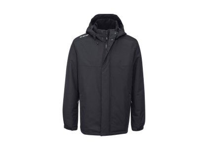 Bunda CCM Team Winter Jacket YTH (Barva Černá, Velikost L, Varianta Dětská)