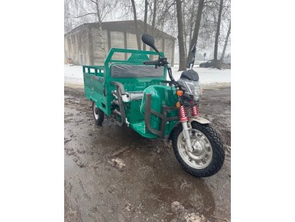 Pracovní tříkolka Rikša ZETHOS (72V, 58Ah - až 3000W) BEZ ŘIDIČSKÉHO PRŮKAZU ZELENÁ