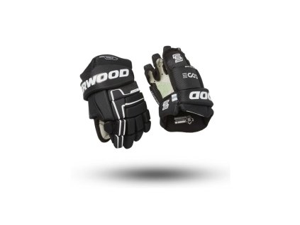 Rukavice Sherwood Code Encrypt 4 YTH (Barva Černá, Velikost 9", Varianta Dětská)