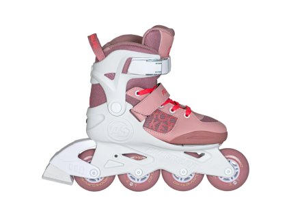 Dětské kolečkové brusle Powerslide Rocket Pale Mauve (Velikost koleček 64mm, Velikost 29–32)
