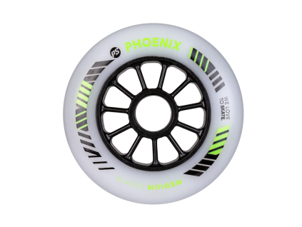 Kolečka Powerslide Phoenix DD (8ks) (Tvrdost 83A, Velikost koleček 100mm)