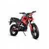 Motocykl Enduro Hyper 125cc 4t Barton Motors Červená S kufry