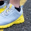 SALMING Recoil Lyte 2 Grey/Yellow (Velikosti bot 6,5 UK - 40 2/3 EUR - 25,5 cm)