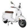 Elektroskútr RACCEWAY® CENTURY E-RETRO, bílý-lesklý