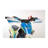 Motocykl Minicross ASIX 706 49cc E-start (Barva Bílo-modrá)