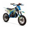 Motocykl Minicross ASIX 706 49cc E-start (Barva Bílo-modrá)