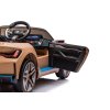 Dětské elektrické auto BMW i4 žlutá/yellow