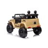 Dětské elektrické auto Toyota FJ Cruiser hnědožlutá/khaki