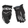 Rukavice CCM Jetspeed FT8 JR (Barva Černá-Červená, Velikost 10", Varianta Junior)