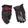 Hokejové rukavice CCM Jetspeed FT8 JR (Barva Bílá-Černá, Velikost 10", Varianta Junior)