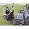 Pracovní tříkolka rikša RACCEWAY® KUTIL (72V, 58AH - AŽ 5000W) šedý