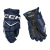 Rukavice CCM Jetspeed FT8 Pro JR (Barva Bílá-Černá, Velikost 12", Varianta Junior)