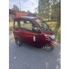 Tříkolka Bizon X3 1500W bez řidičáku Vínová