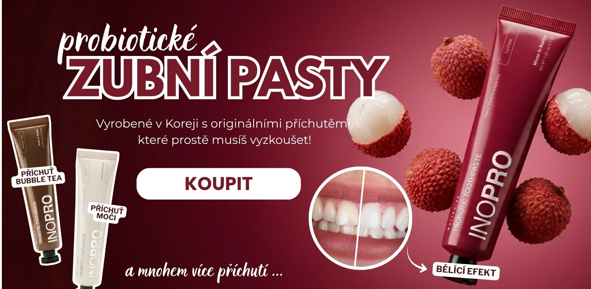zubní pasty