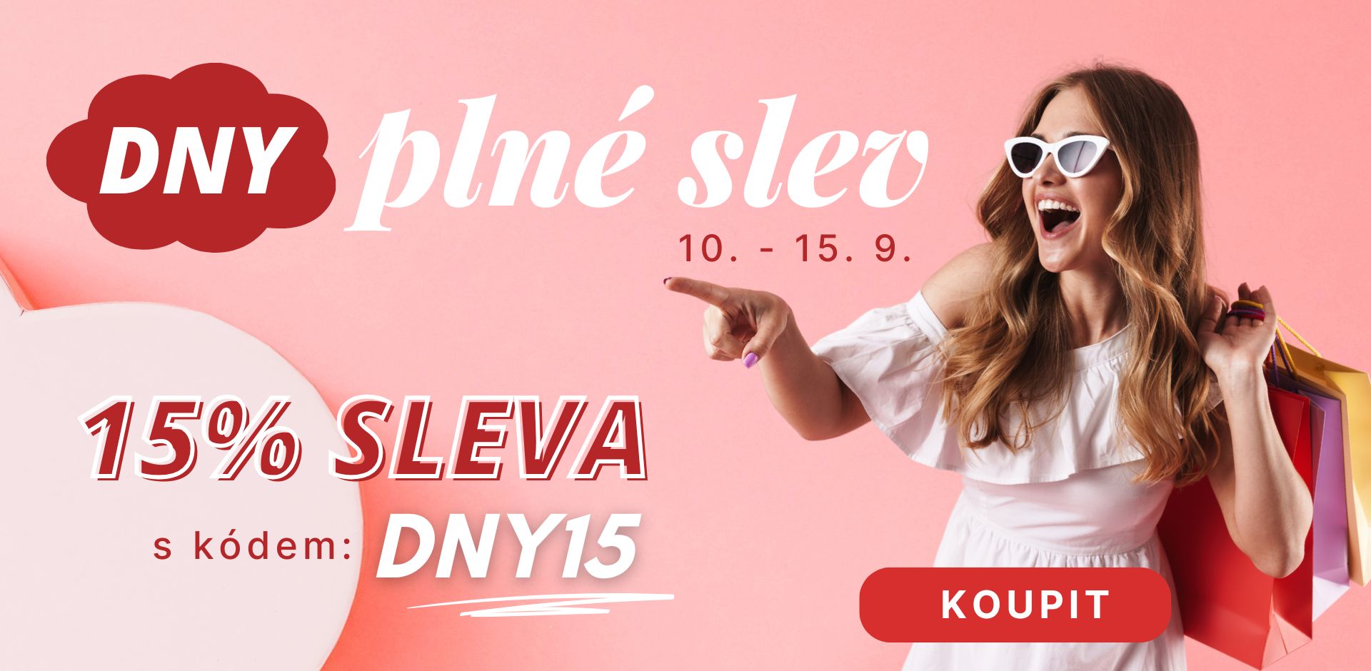15% sleva