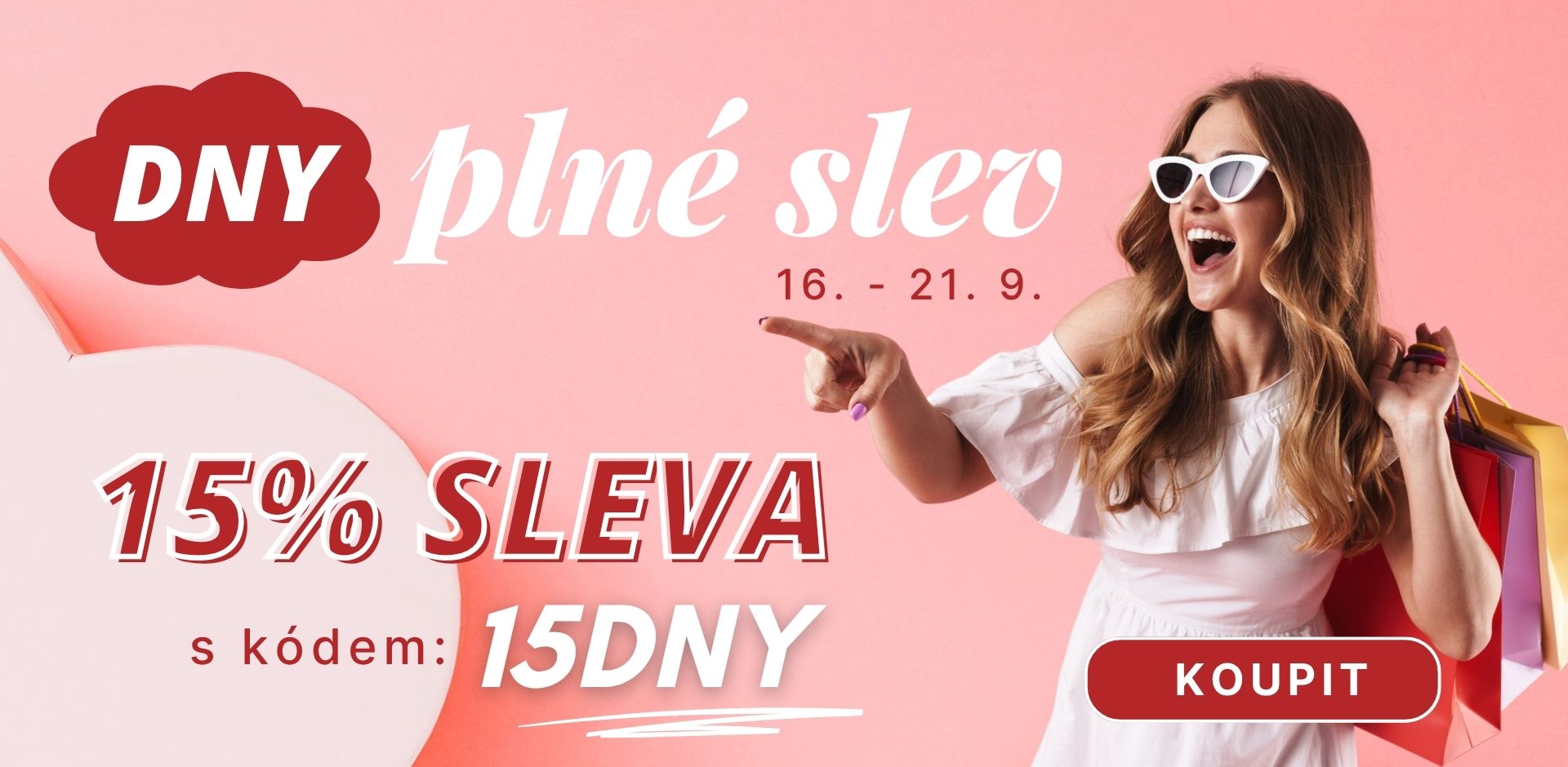 15% sleva