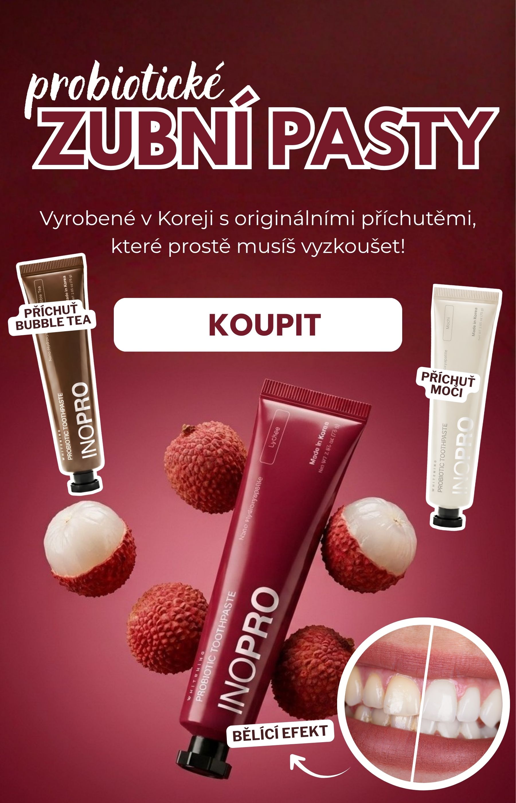 zubní pasty