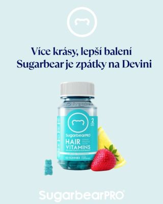✨ Více krásy, lepší balení ✨ SugarbearPRO je zpátky na Devini – teď v ještě výhodnějším balení 🐻💙 💫 Podpora růstu a...