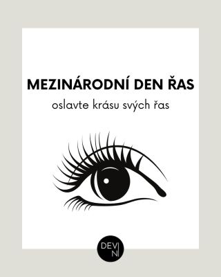 Dnes slavíme Mezinárodní den řas ✨👀 Malý reminder, že i řasy si zaslouží péči – nejen objem, ale i výživu a regeneraci 🤍...