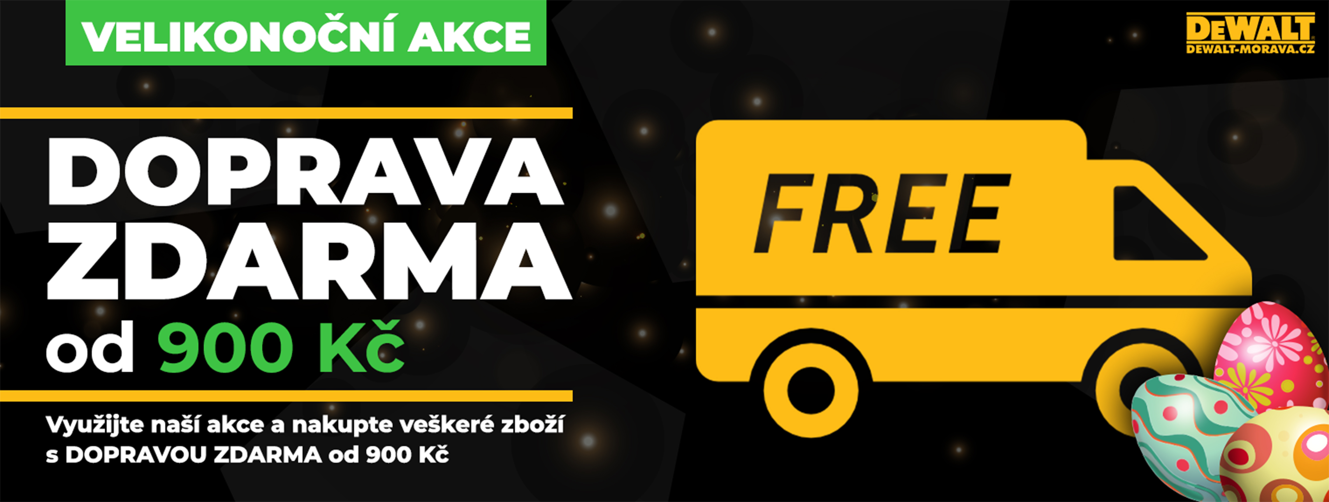 velikonoce doprava zdarma