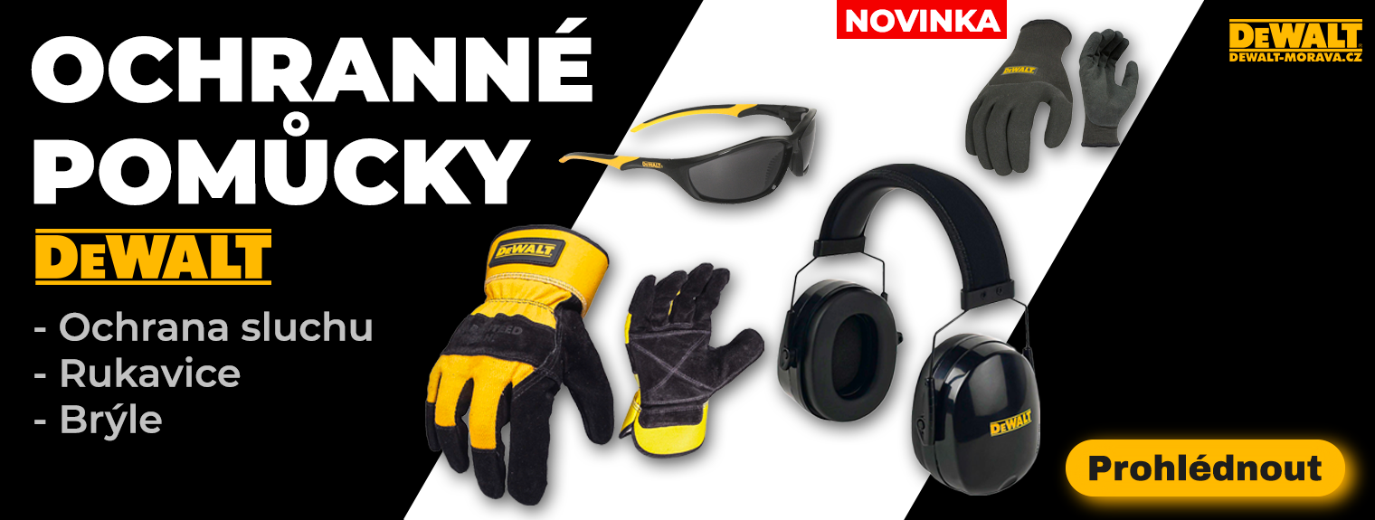 Ochranné pomůcky Dewalt