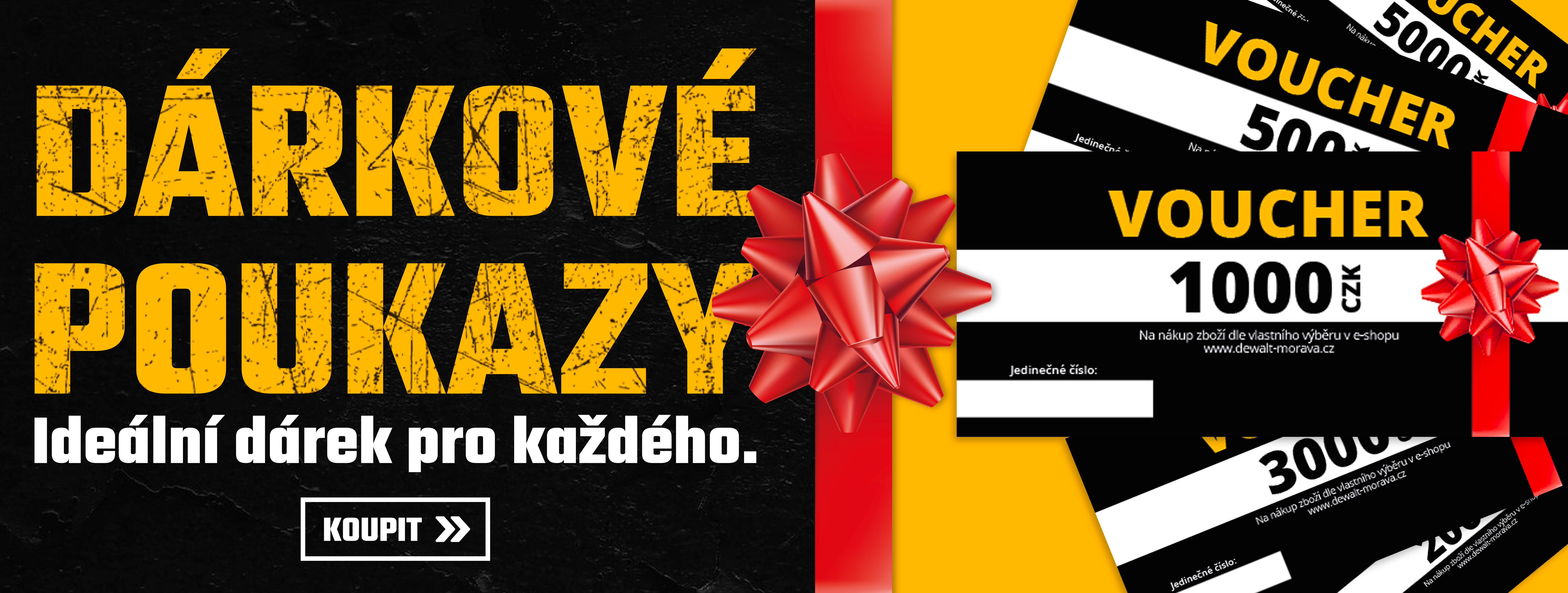 Dárkové poukazy 2025
