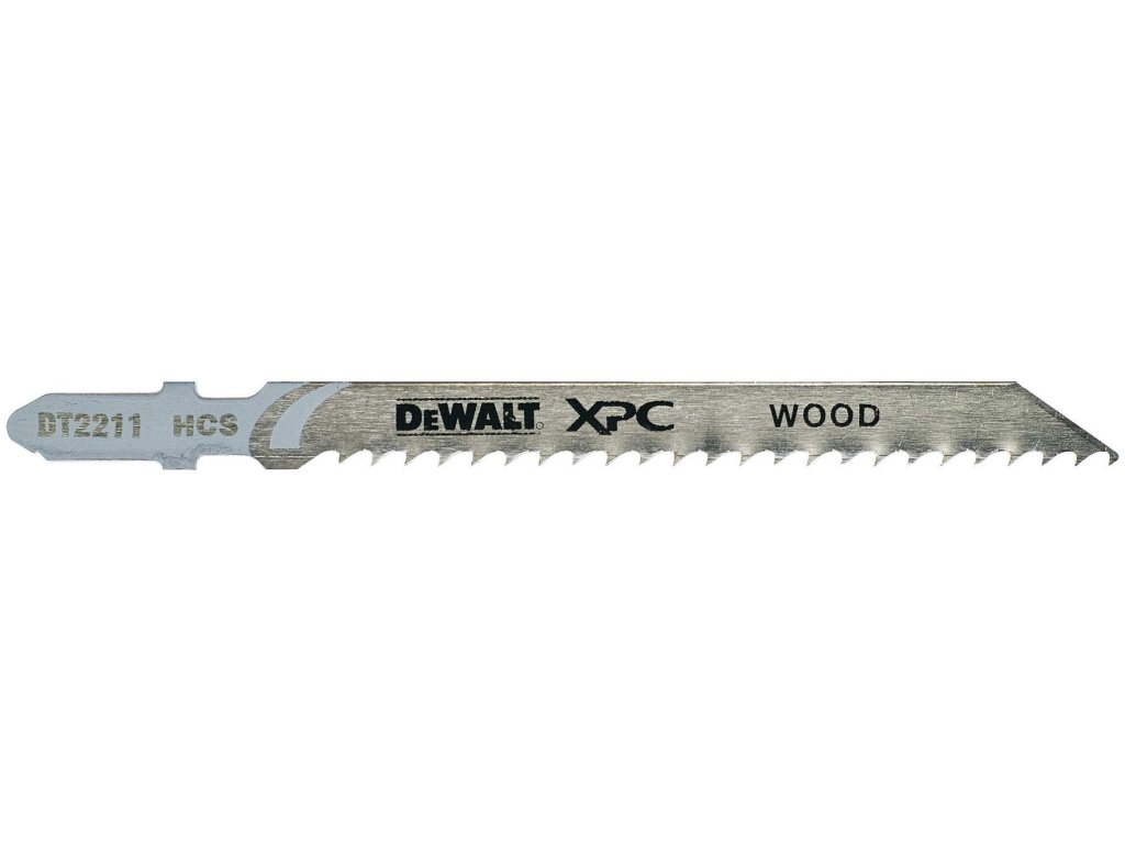 DT2211 DeWALT XPC Pilový plátek pro rychlé řezy ve dřevě, dřevotřísce, překližce a plastech do 60 mm, 100 mm,(T111C)