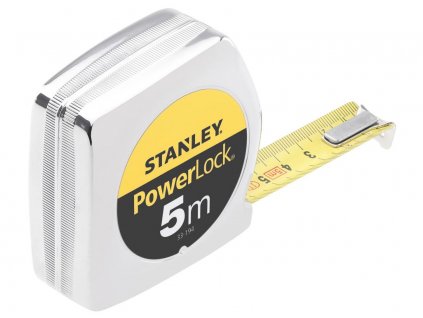1-33-194 STANLEY SVINOVACÍ METR 5M POWERLOCK Z ABS MATERIÁLU