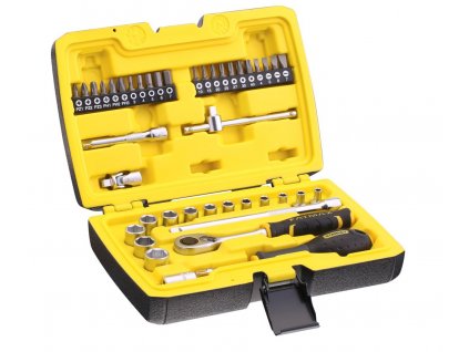 FMMT82683-1 STANLEY FATMAX 42DÍLNÁ SADA 1/4" HLAVIC A BITŮ