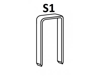 Bostitch spony S1 75-130 mm, pozink 1280-2160ks (D?lka S1-75G12 spony S1 - 75 mm, pozink 2160ks)