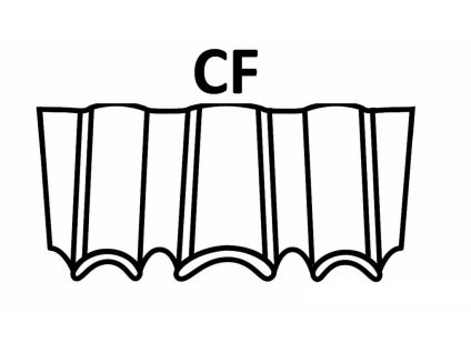 Bostitch vlnovce CF 10-15 mm, pozink 900-1500ks (D?lka 1221000E vlnovce CF - 10 mm, pozink 1500ks)