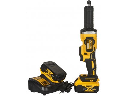 DCG426P2 DeWALT AKU 18V BEZUHLÍKOVÁ Přímá bruska, 6 mm kleština , příkon 1 000 W, 2 x 5,0Ah baterie XR Li-Ion, kufr T-STAK