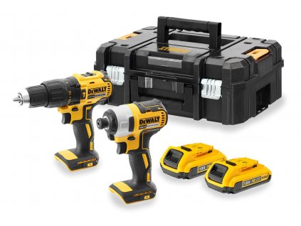 DCK2060D2T DEWALT 18VOLT AKU SADA BEZUHLÍKOVÉHO NÁŘADÍ