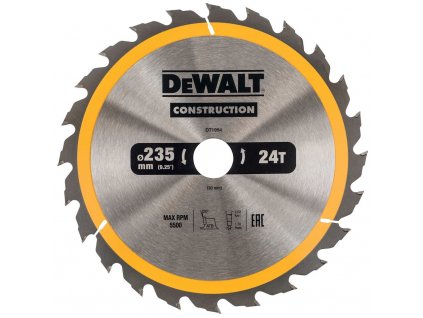 DT1954 DeWALT Pilový kotouč 235x30mm, 24 zubů, ATB 20°, rychlý podélný řez