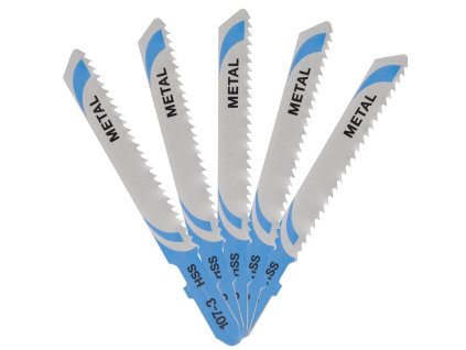 DT2161 DeWALT Pilové plátky pro přímé řezy silných kovů, neželezných kovů a hliníku s tl. 2,5-6 mm, 76 mm, 5 ks (T118B)